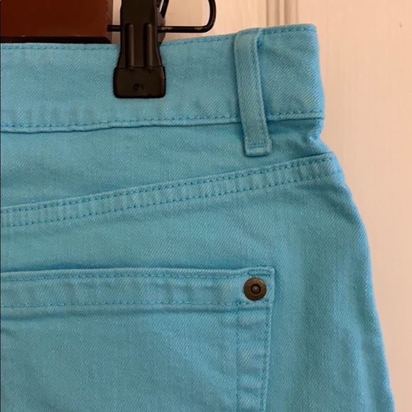 L.L. Bean Blue Denim Skirt - Picture 3 of 3